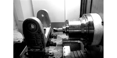 台群精机HMC-63卧式加工中心，四面多工序加工，发挥强大加工性能